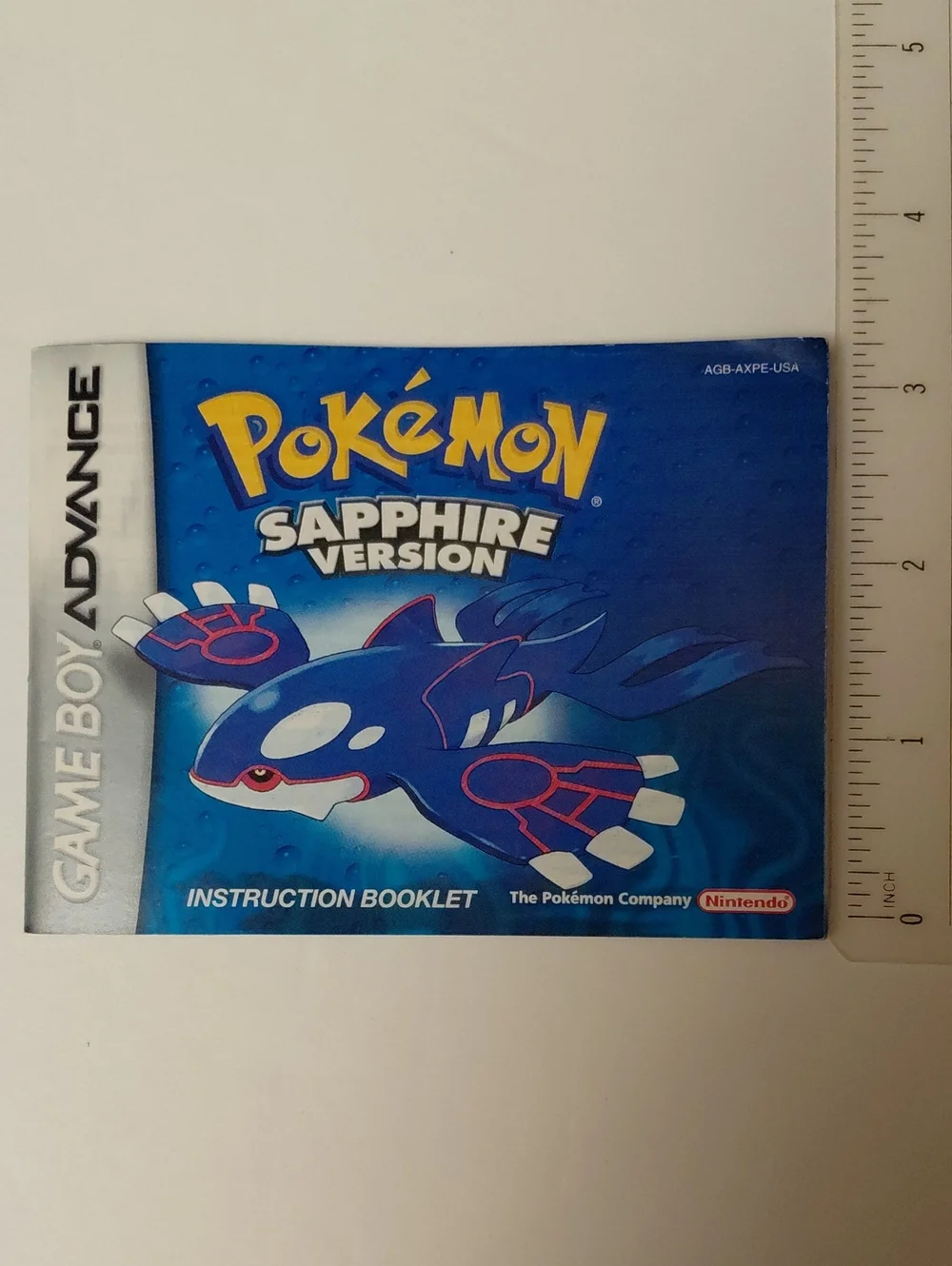 Pokemon - Sapphire Version - Instruction Booklet